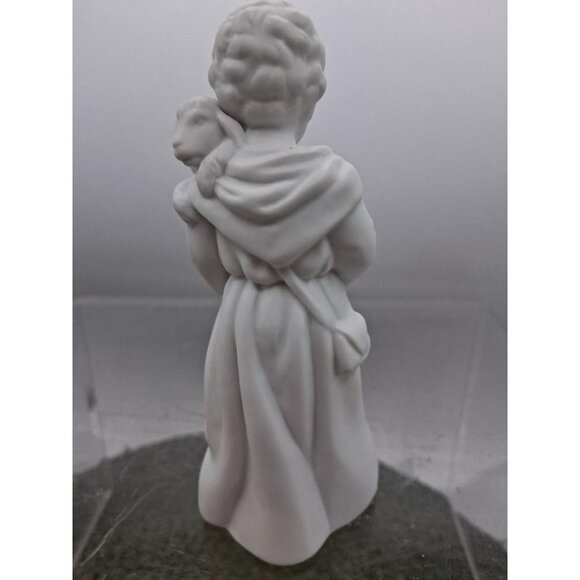 Avon Nativity Collectibles Shepherd Boy Porcelain Figurine 1983 Holiday Decor - Picture 2 of 5